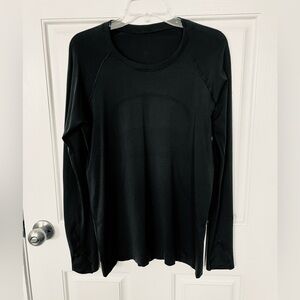 LuLuLemon~L/S Swiftly Tech Shirt 2.0~Sz 12~Like New~Black
